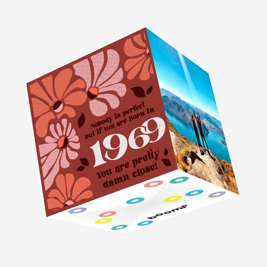 Happy Birthday Baby Boomer 1969 Confetti-exploding Greetings Card