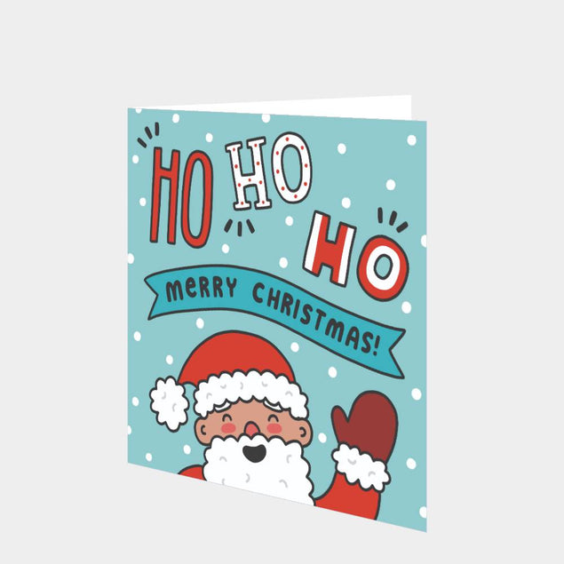 Ho Ho Ho Merry Christmas Card