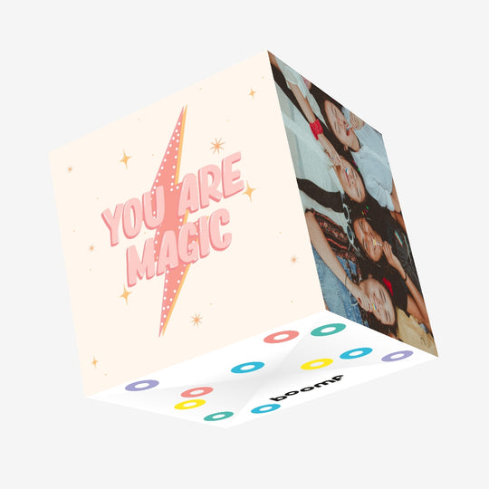 You Are Magic Confetti-exploding Greetings Card