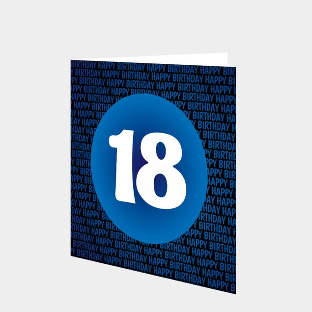 18 Blue Card