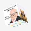 Murdoch Anniversary Confetti-exploding Greetings Card