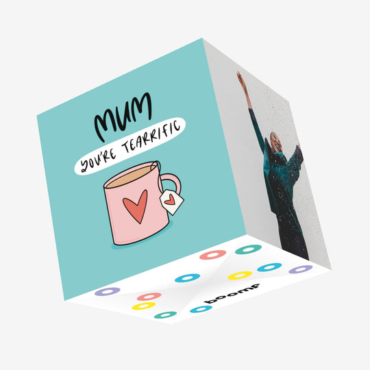 You're Tearrific Confetti-exploding Greetings Card