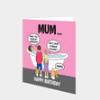 Mum at Bath Time Card