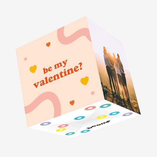 Be My Valentine? Confetti-exploding Greetings Card