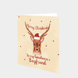 Merry Christmas Boyfriend Card