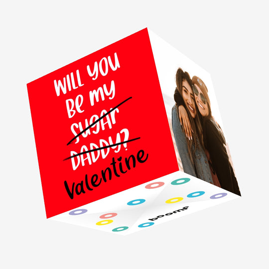 Will You Be My Valentine? Confetti-exploding Greetings Card