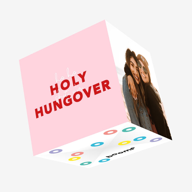 Holy Hungover Christmas Confetti-exploding Greetings Card