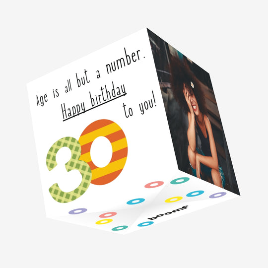 Happy 37th Birthday To You! Confetti-exploding Greetings Card