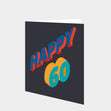 Happy 60 Card