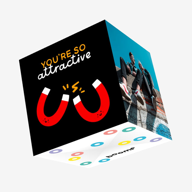 You're So Attractive Valentine's Confetti-exploding Greetings Card