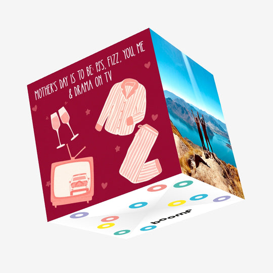 Mother's Day Night In Confetti-exploding Greetings Card