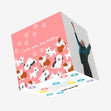 I Love You My Puppy Confetti-exploding Greetings Card