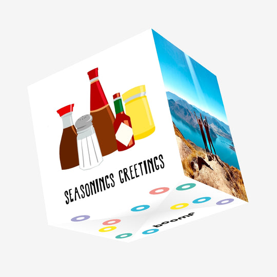 Seasonings Greetings Confetti-exploding Greetings Card