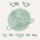 I Love You To The Moon And Back Card