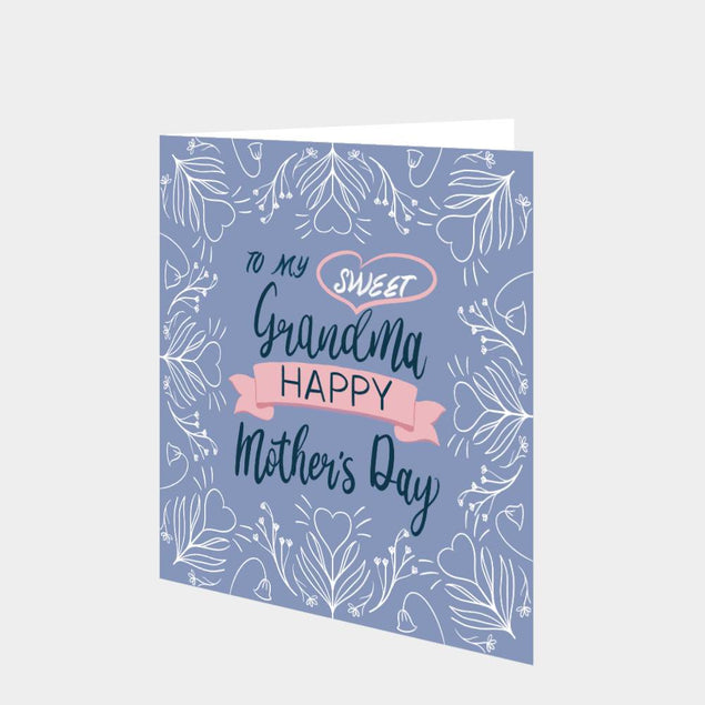 To My Sweet Grandma Card