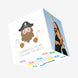 Congratulations You Are The Best Pirate With Two Hooks Confetti-exploding Greetings Card