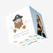 Congratulations You Are The Best Pirate With Two Hooks Confetti-exploding Greetings Card