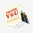 Thank You For Being A Great Teacher Confetti-exploding Greetings Card