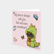 My Love Is With You Get Well Card