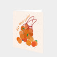 Get Well Soon Orange Card