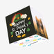 Rainbow And Leprechaun Hat St. Patrick's Day Confetti-exploding Greetings Card