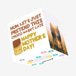 Happy Mother's Day Mum Let's Pretend It Wasn't Late Confetti-exploding Greetings Card