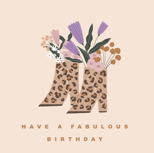 Have A Fabulous Birthday Card