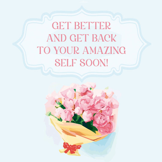 Get Better Bouquet Card