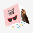 For My Best Babe Confetti-exploding Greetings Card