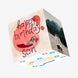 Happy Birthday Son Sloth Lying In Hammock Confetti-exploding Greetings Card