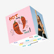 Hot Baby Like Me Pepper Valentine's Day Confetti-exploding Greetings Card