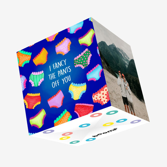 I Fancy The Pants Off You Confetti-exploding Greetings Card