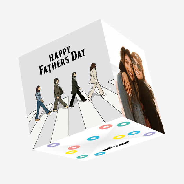 The Beatles Father's Day Confetti-exploding Greetings Card