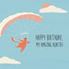Skydiving Cat Happy Birthday To My Amazing Auntie