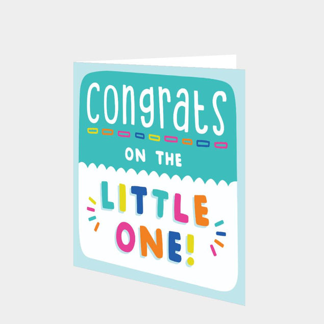 Congrats On The Little One Card