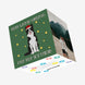 Merry Woofin' Christmas From Your Best Friend Border Collie Confetti-exploding Greetings Card