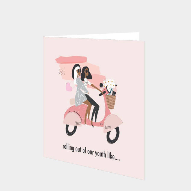 Rolling Out Of Our Youth Card