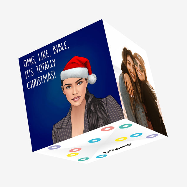 Like, Bible, It's Totally Christmas Confetti-exploding Greetings Card