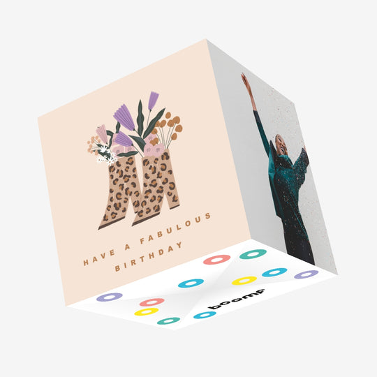 Have A Fabulous Birthday Confetti-exploding Greetings Card
