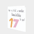 Happy 17th Birthday To You! Card