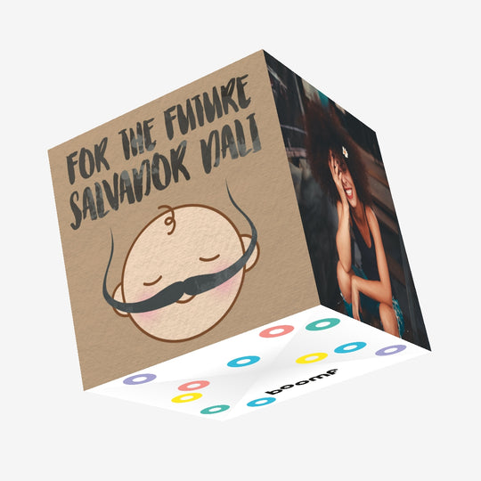 For The Future Salvador Dali Confetti-exploding Greetings Card