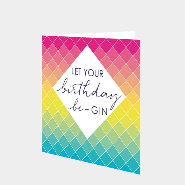 May your birthday be gin Card
