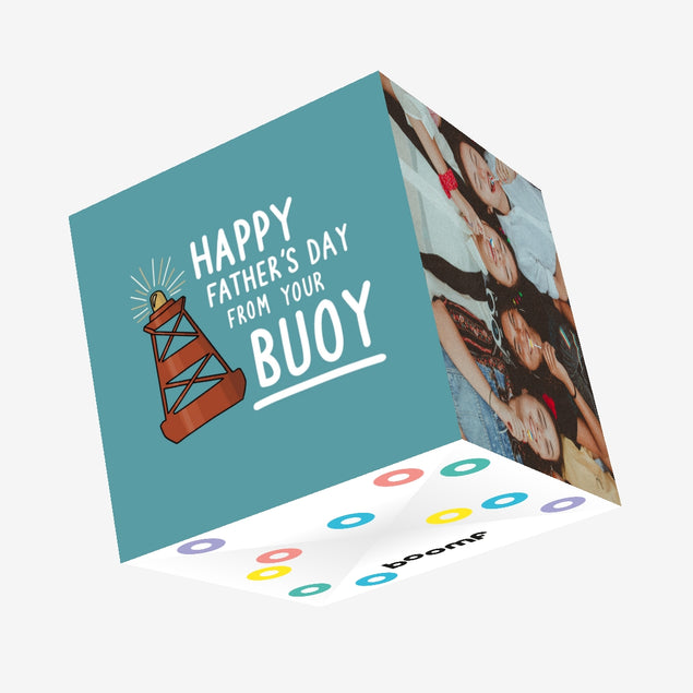 Funny Sailing From Your Buoy Father’s Day Confetti-exploding Greetings Card