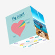My Heart Confetti-exploding Greetings Card