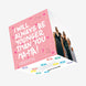I Will Always Be Younger Congratulations Confetti-exploding Greetings Card