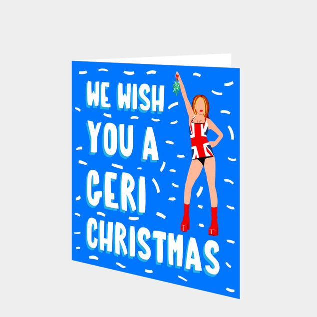 We Wish You A Geri Christmas Card