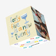 Forty Five Is A New Twenty Confetti-exploding Greetings Card