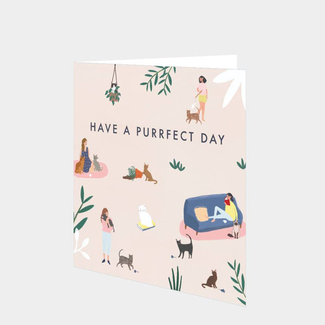 Cats Happy Birthday Card