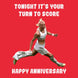 Lionesses Chloe Kelly Anniversary Card
