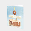 6th Happy Birthday Cake Card